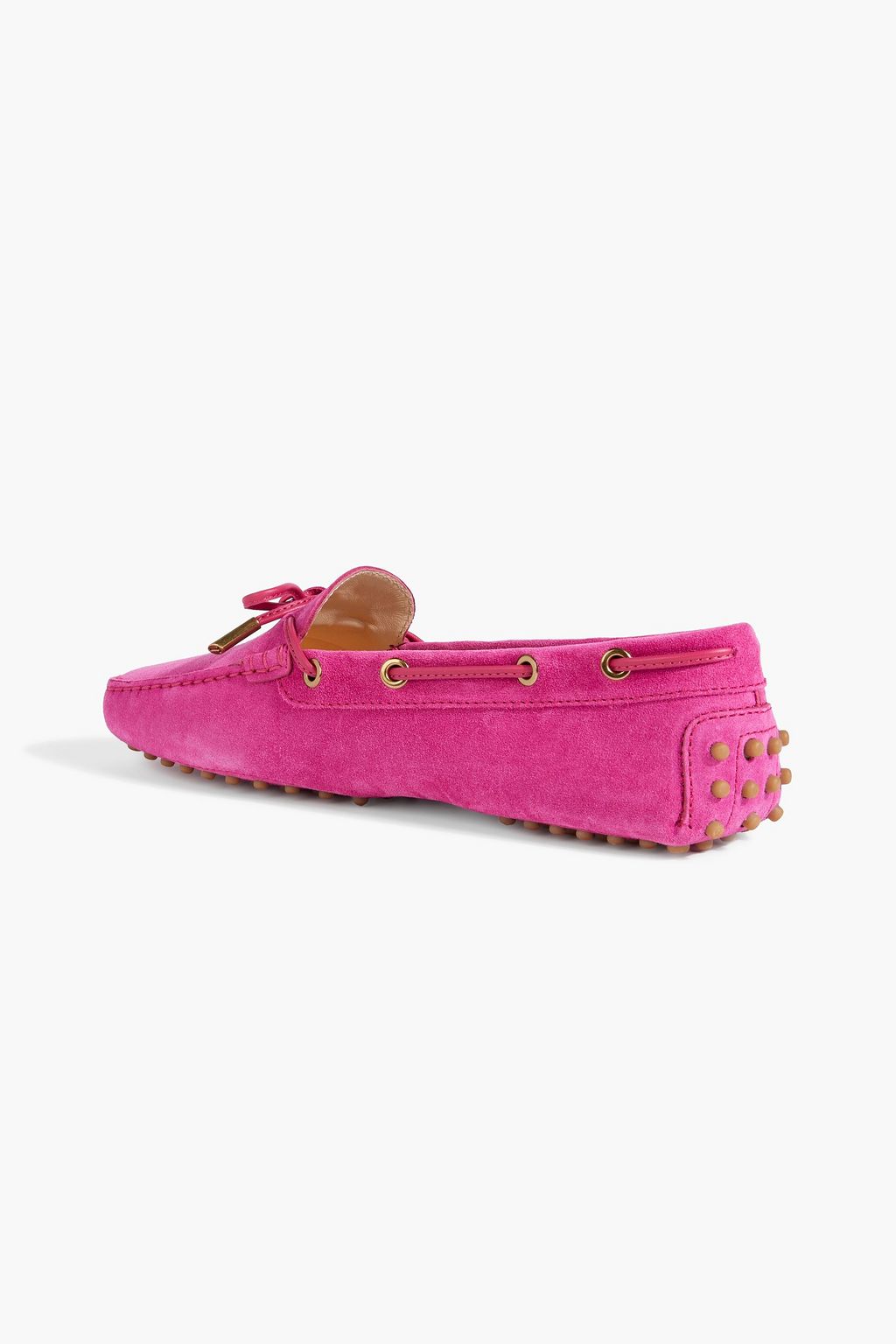 TOD'S Heaven Lacetto suede loafers