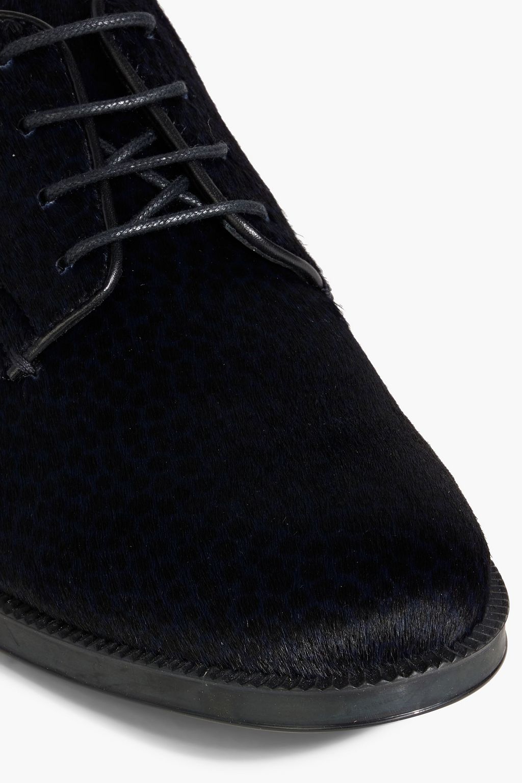 TOD'S Calf hair brogues