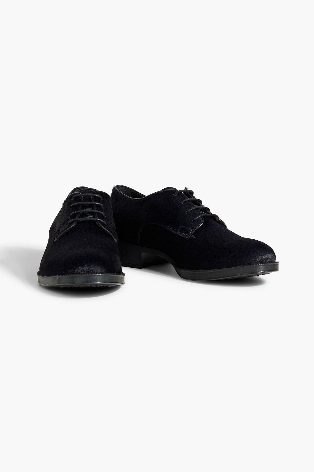 TOD'S Calf hair brogues