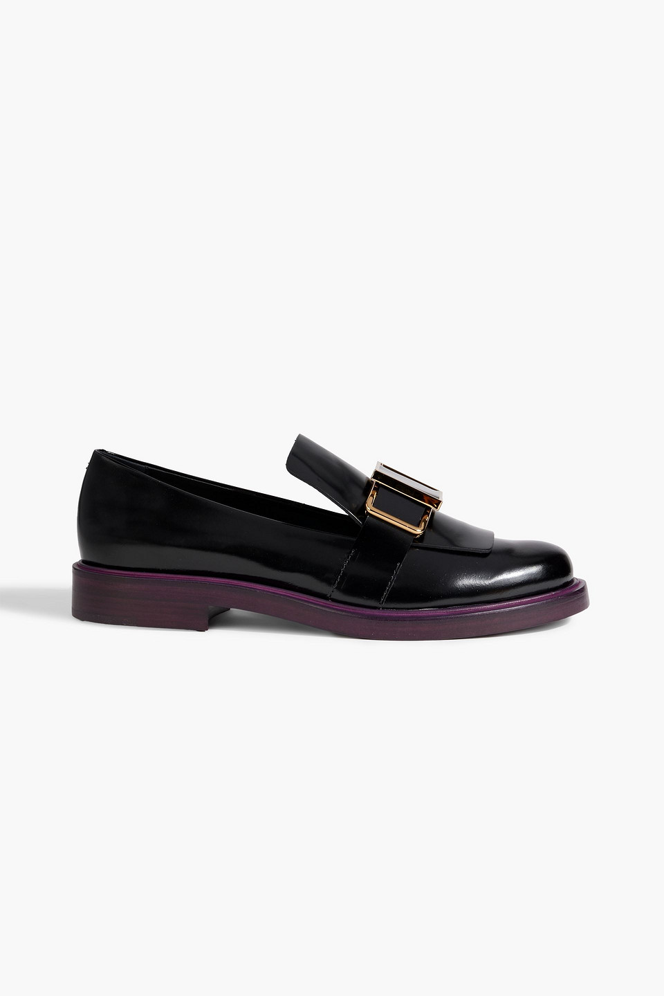 Tod's Pesante Embellished Leather Loafers In Black