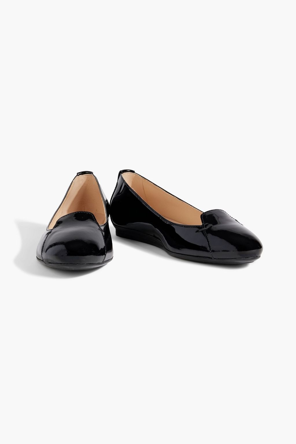 TOD'S Patent-leather ballet flats