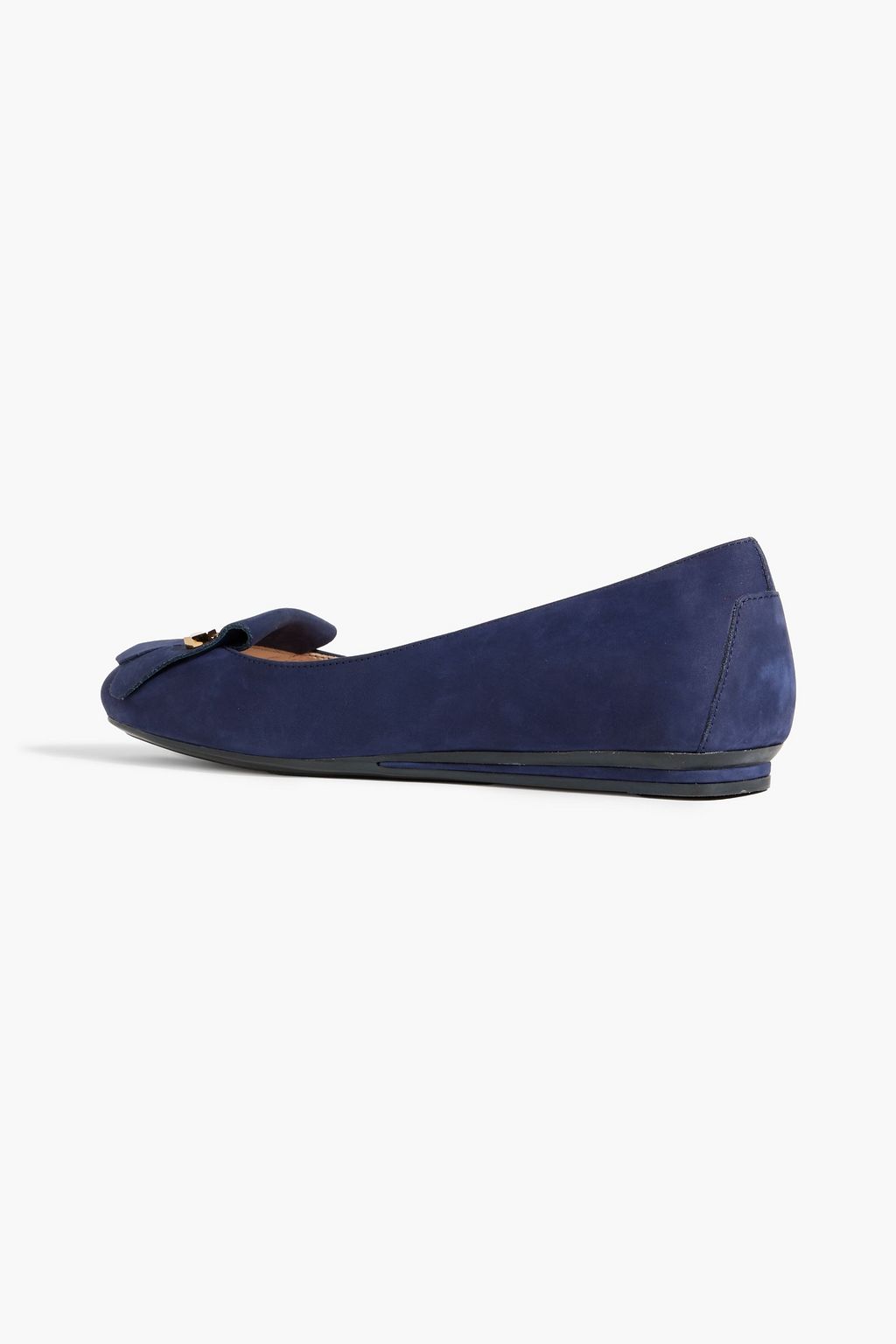 TOD'S Fringed suede ballet flats