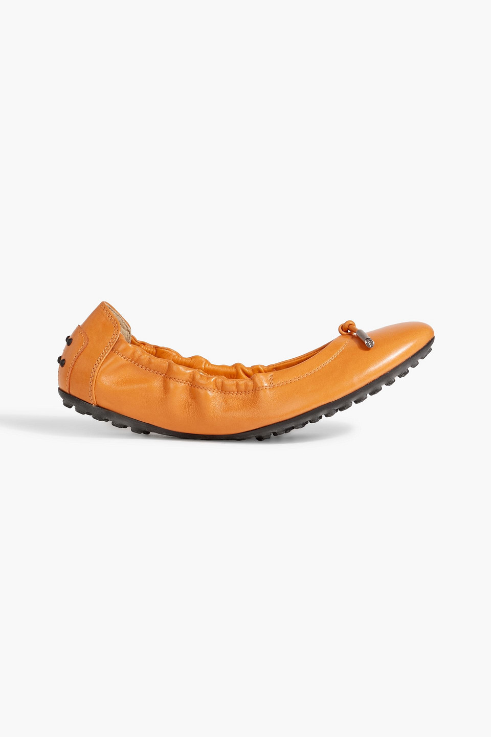 TOD'S GOMMINO LEATHER BALLET FLATS
