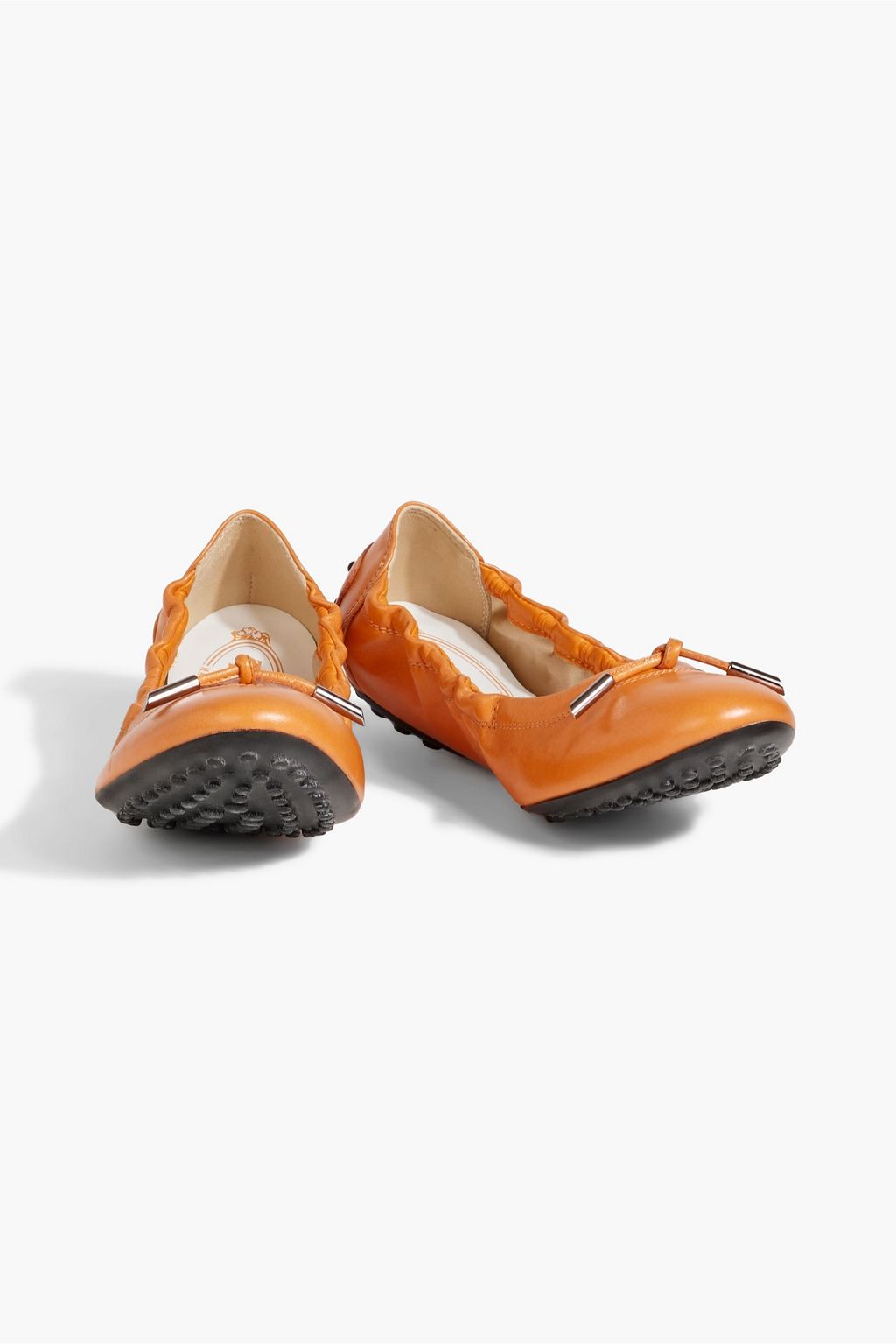 TOD'S Dee leather ballet flats