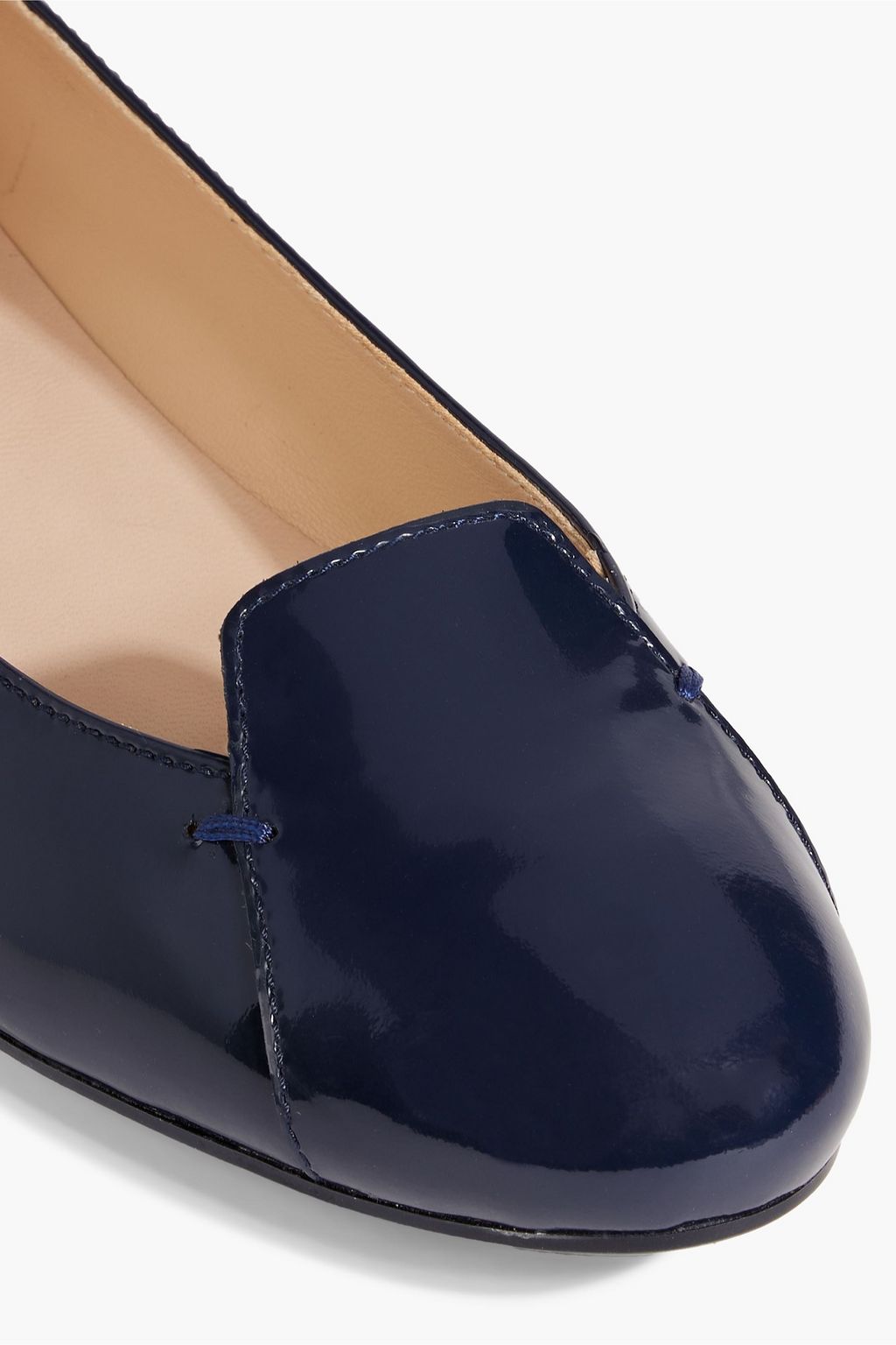 TOD'S Patent-leather ballet flats