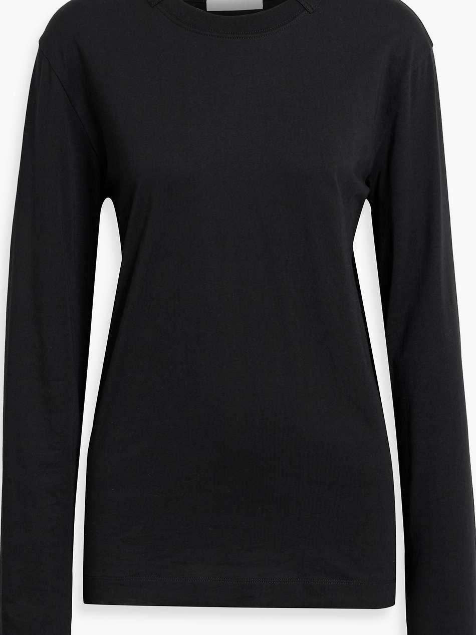 cotton-jersey top