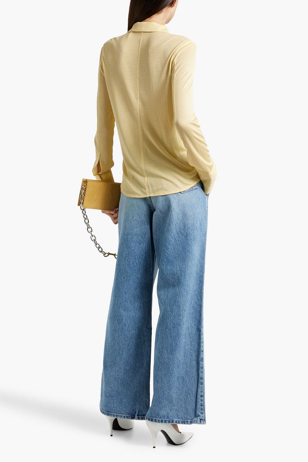 HELMUT LANG Lyocell-jersey shirt