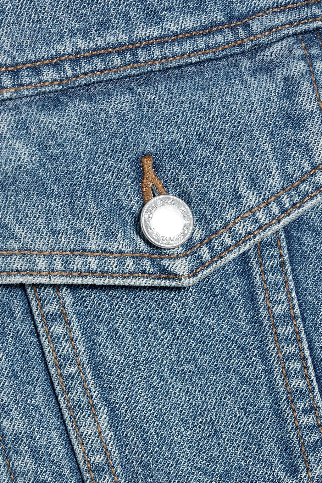 ALEXANDER WANG Oversized denim vest