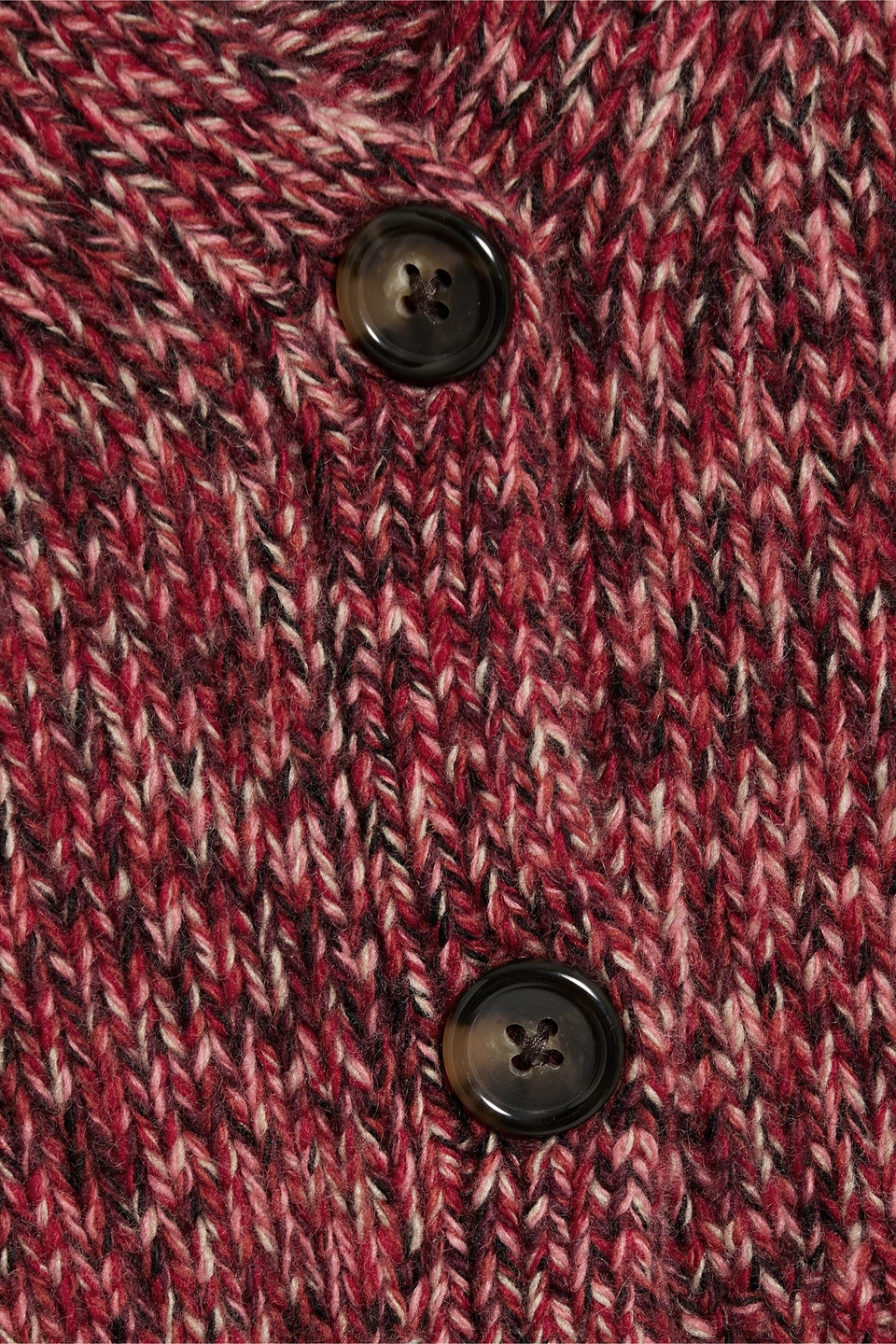 HELMUT LANG CROPPED KNITTED CARDIGAN
