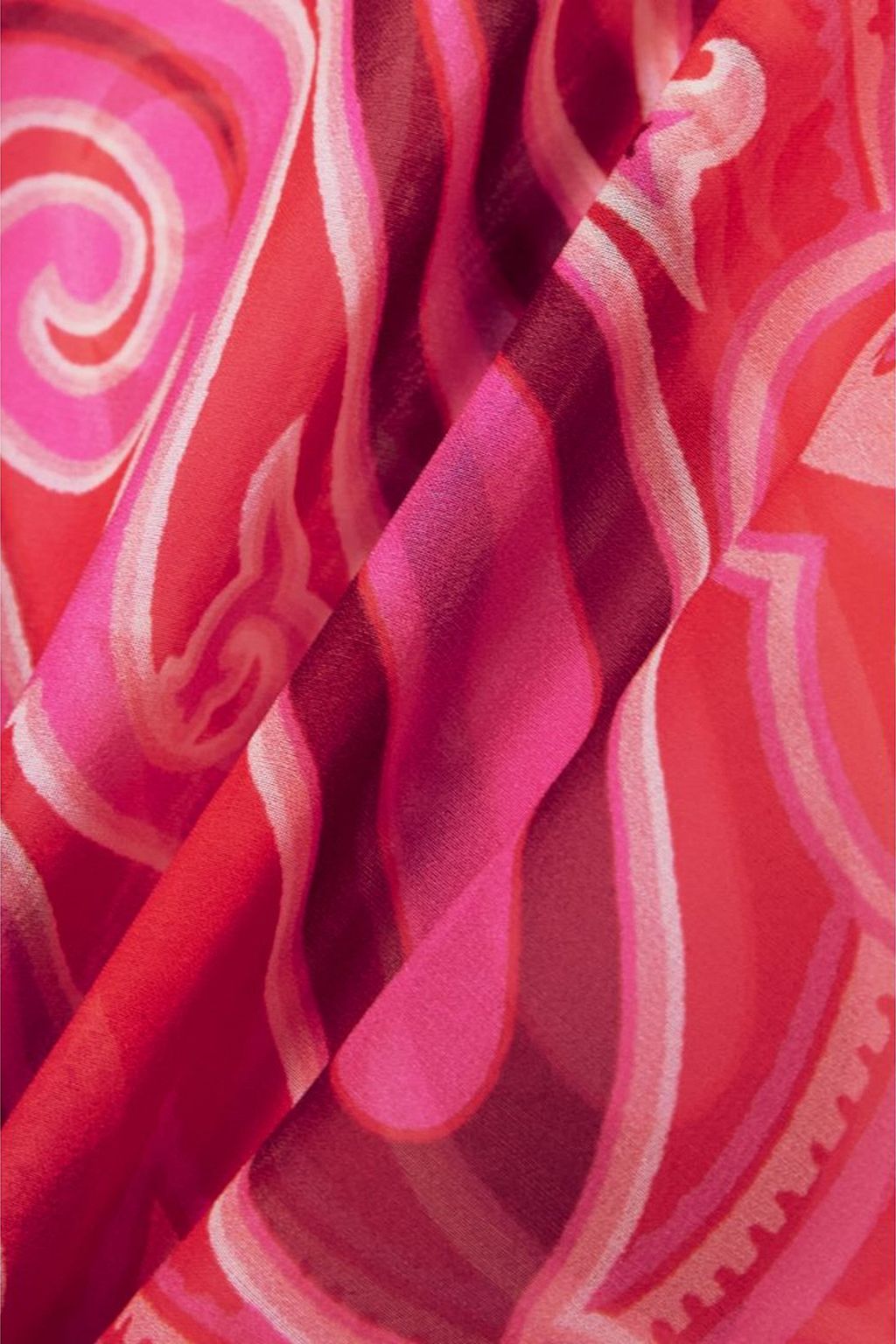 ETRO Paisley-print silk poncho