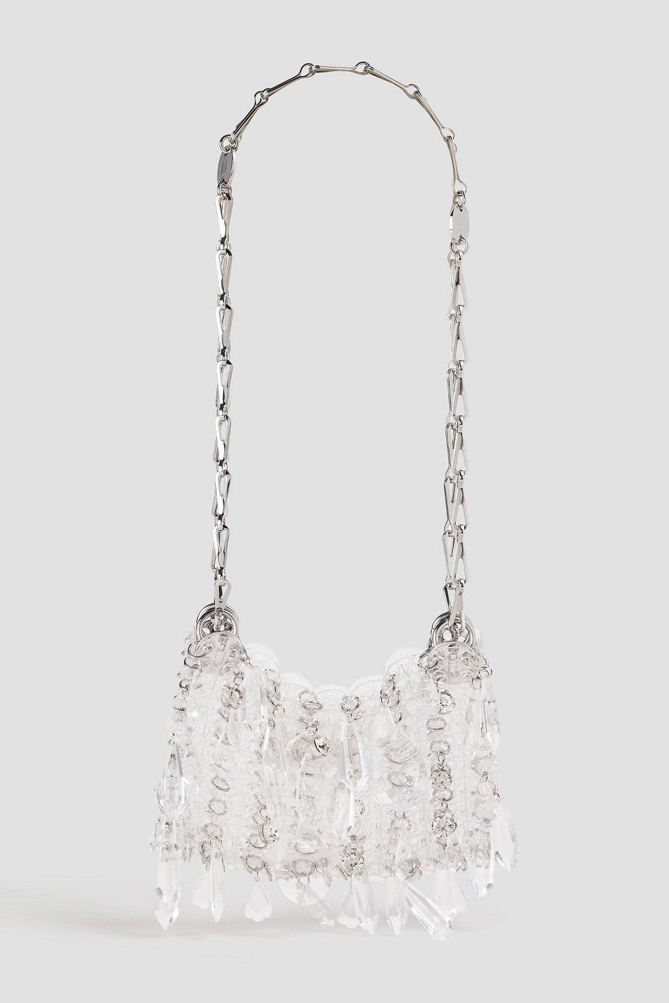 Nano 1969 crystal-embellished PVC shoulder bag