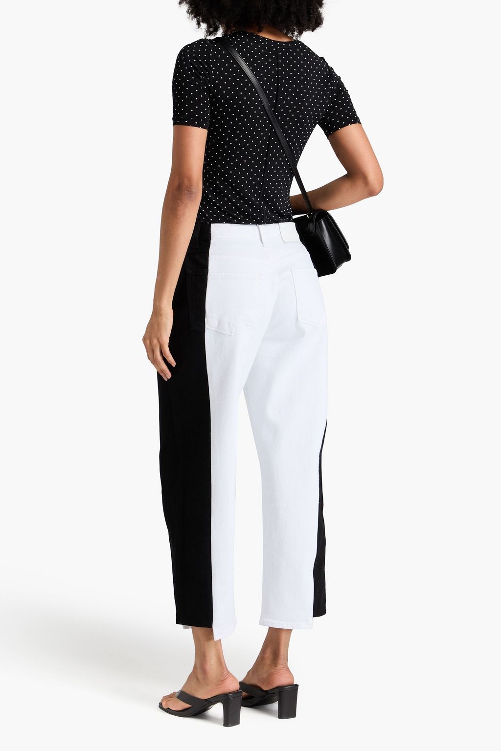 RAG & BONE تي شيرت Sabeen من جيرسي بتصميم منقط
