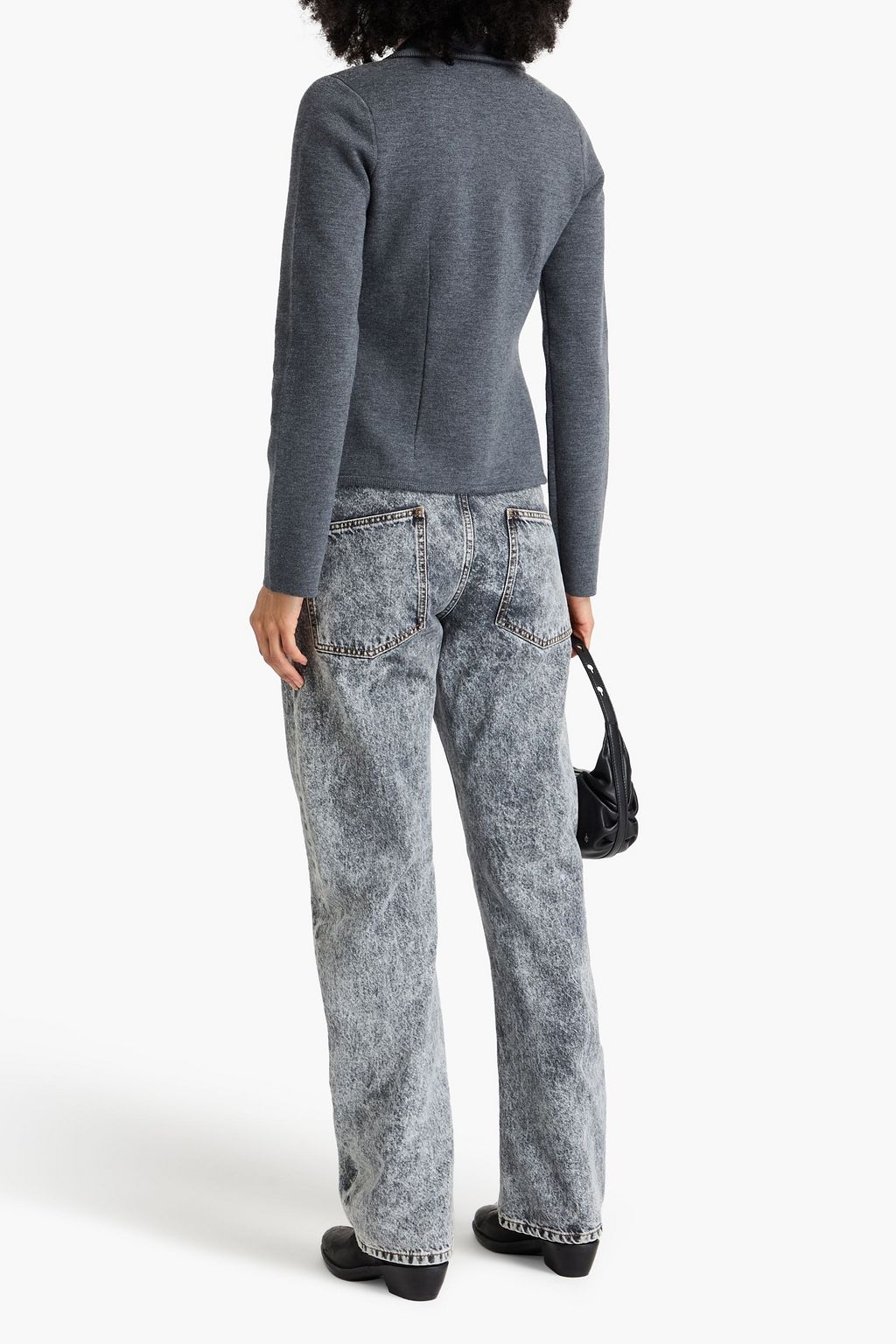 RAG & BONE بليزر "أبيجيل" من مزيج صوف الميرينو