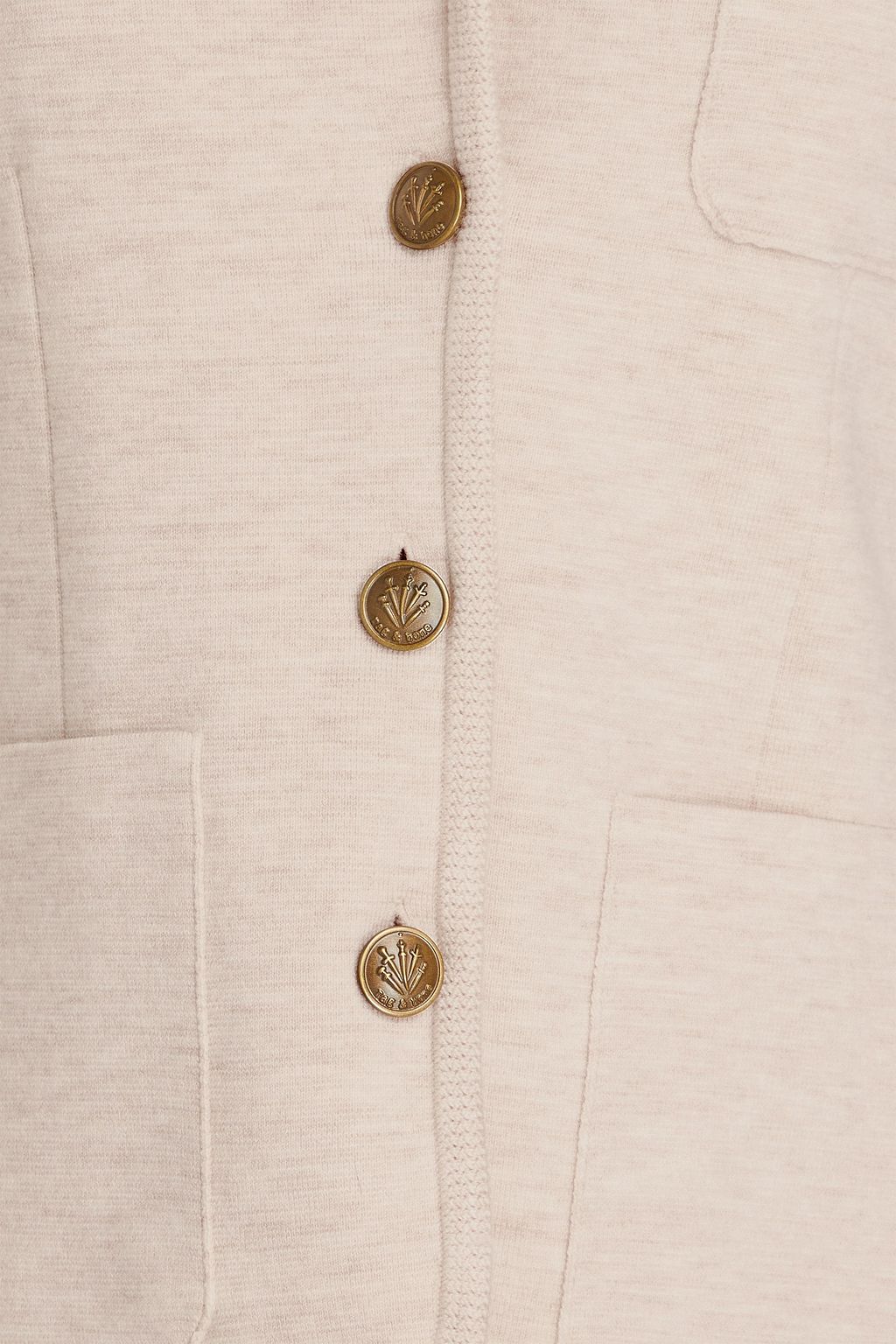 RAG & BONE بليزر "أبيجيل" من مزيج صوف الميرينو