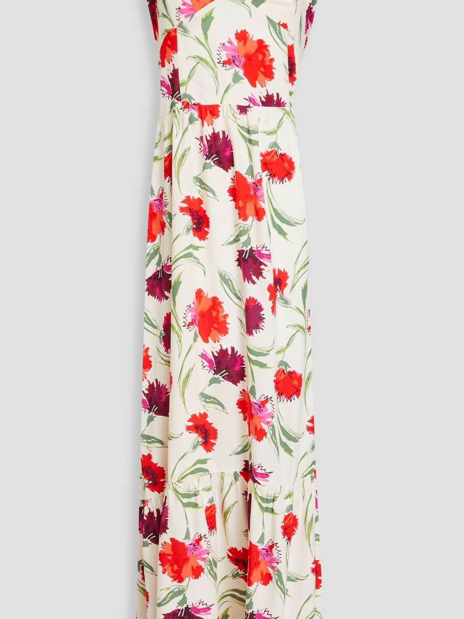 etta floral-print woven maxi dress