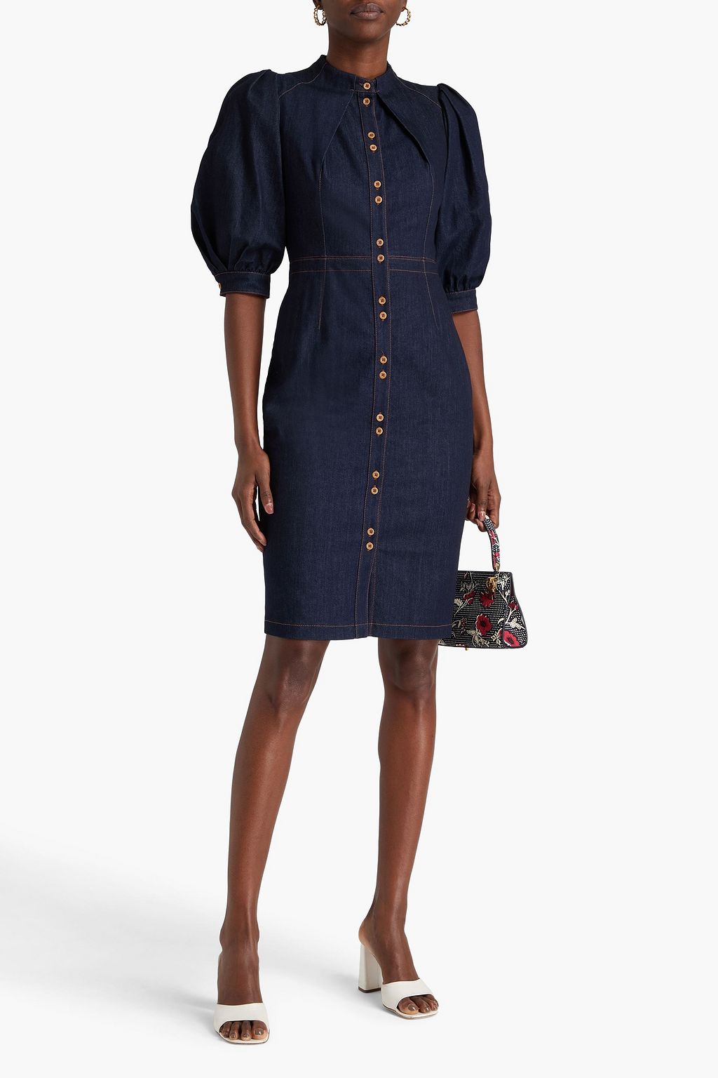 DIANE VON FURSTENBERG Perla denim shirt dress
