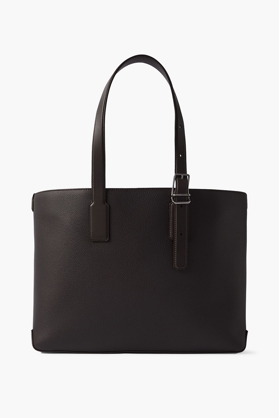 dunhill - 1893 harness pebbled-leather tote - brown - onesize