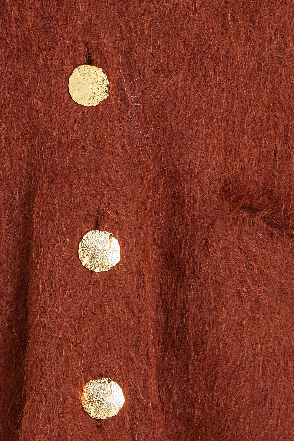 RABANNE BRUSHED KNITTED CARDIGAN