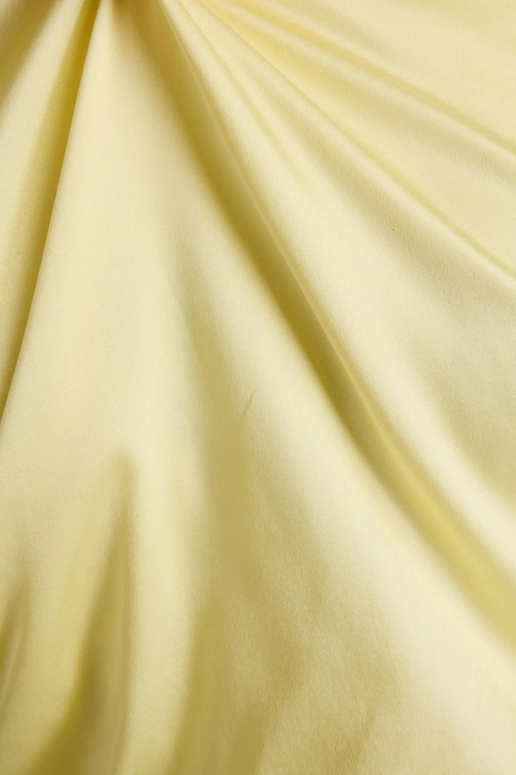 ZIMMERMANN Ruched stretch-silk satin midi dress