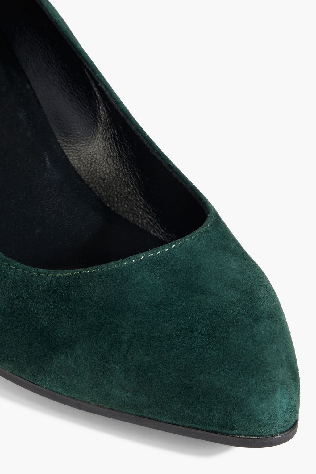 TOD'S Zeppa suede wedge pumps