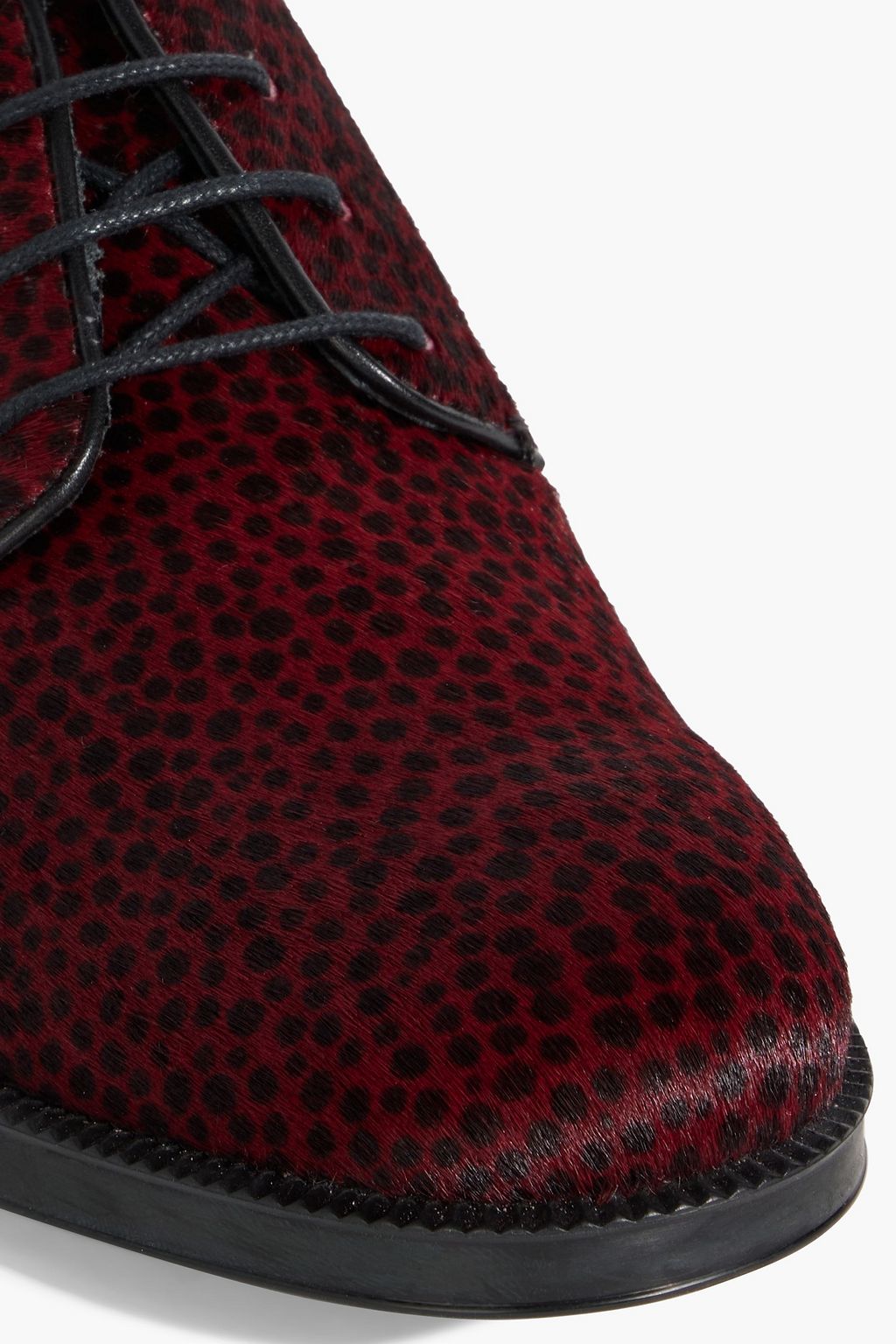 TOD'S Calf hair brogues