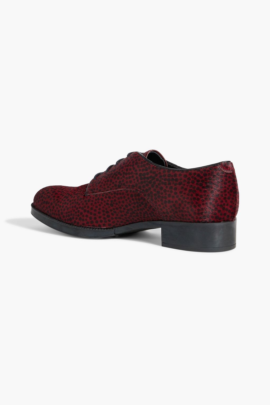 TOD'S Calf hair brogues