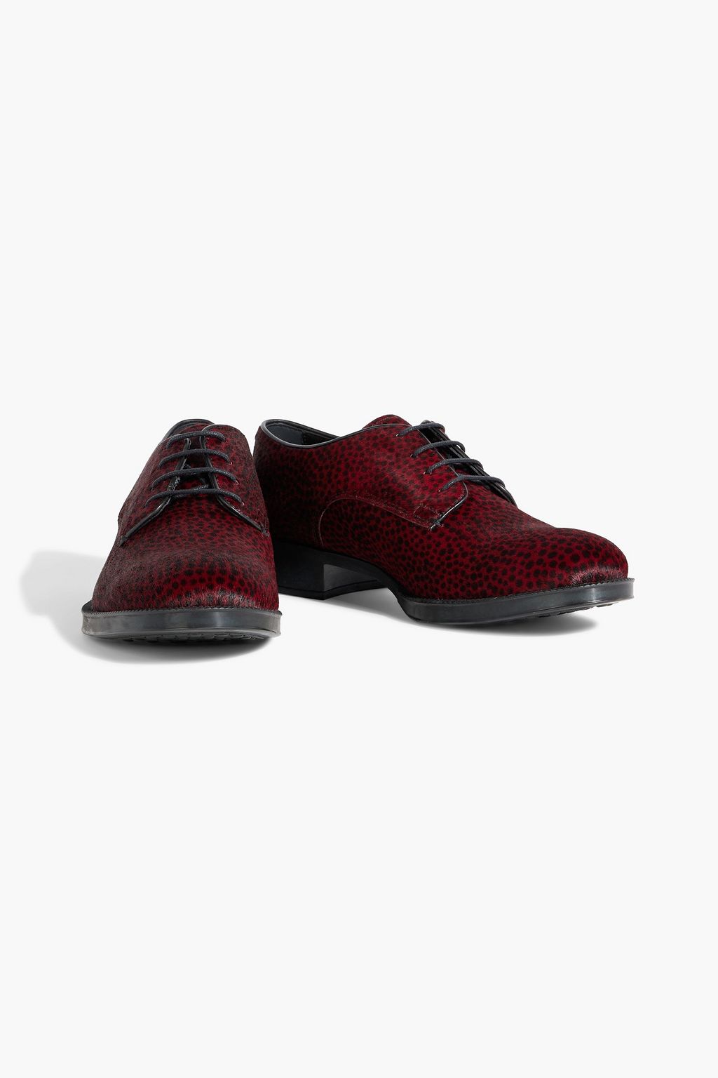 TOD'S Calf hair brogues