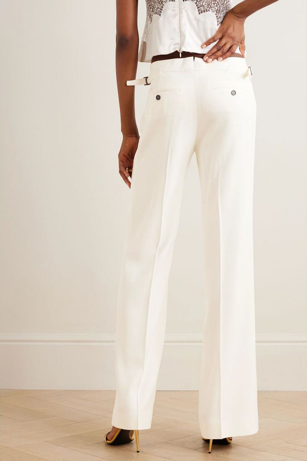 TOM FORD Wool wide-leg pants