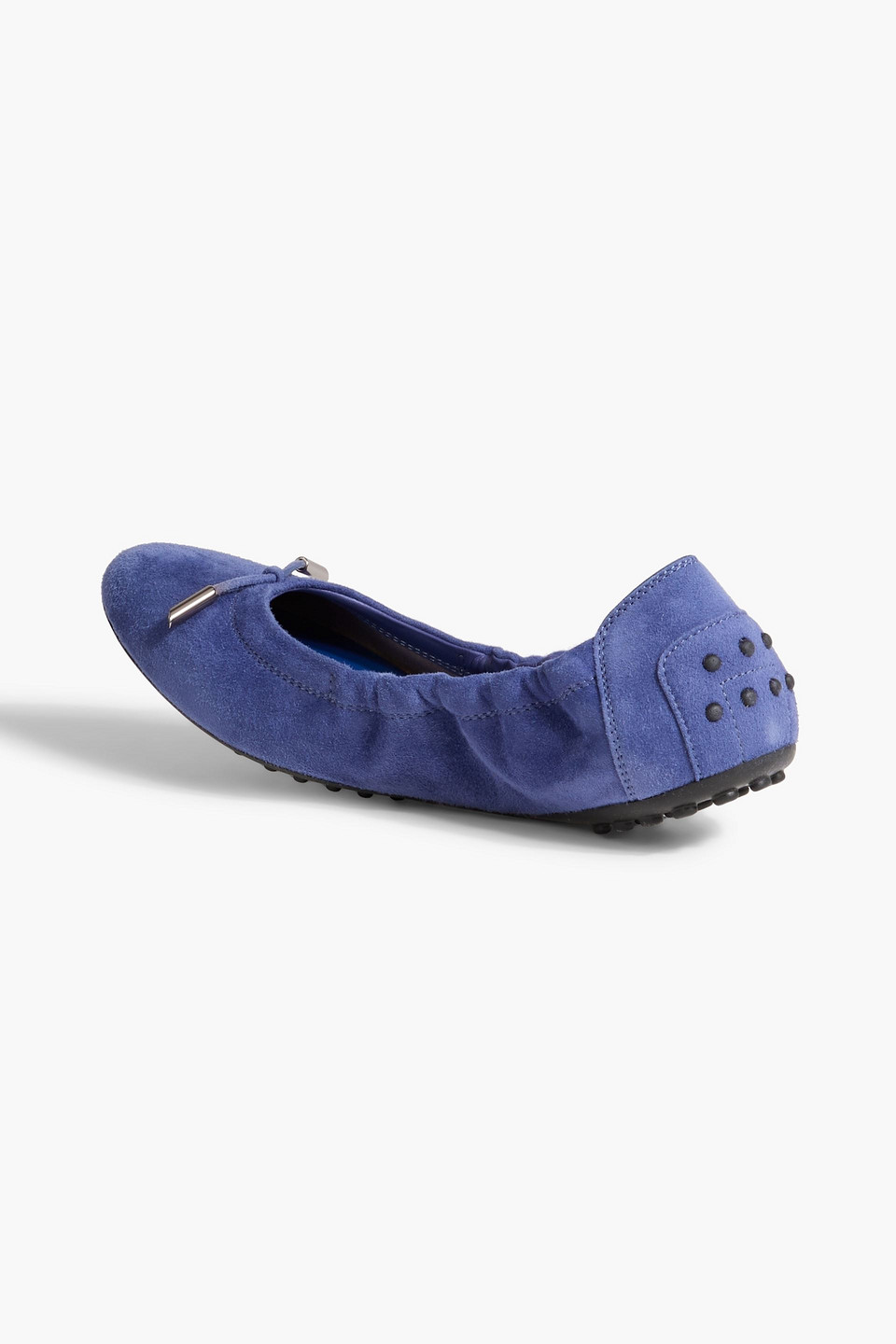 TOD'S SUEDE BALLET FLATS 