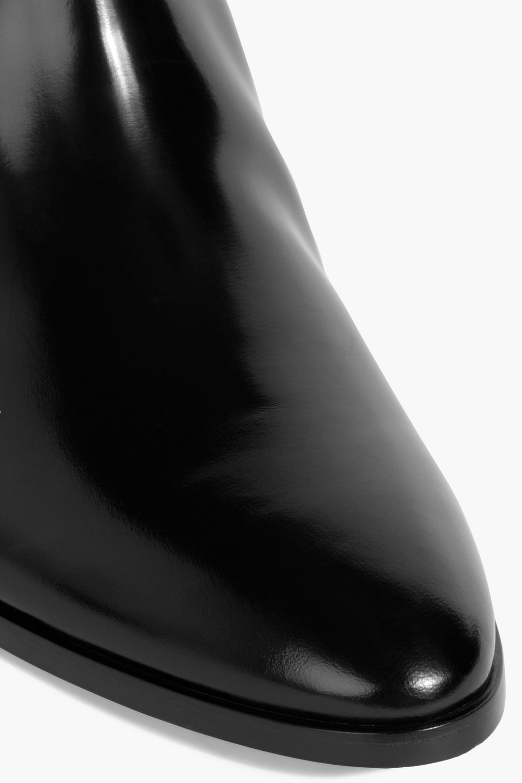 TOD'S Glossed-leather Chelsea  boots