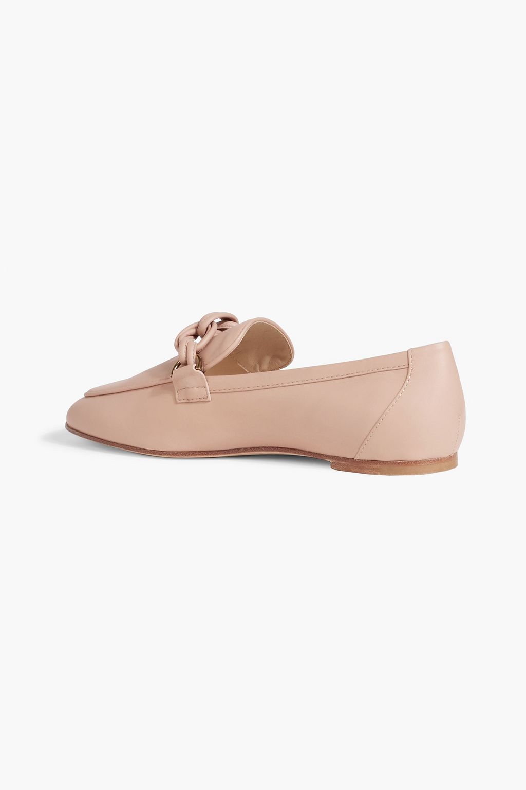 TOD'S Knotted leather loafers