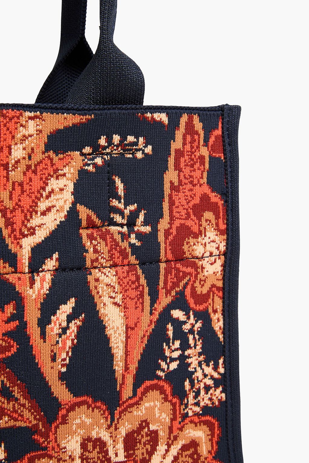 ZIMMERMANN Jacquard-knit tote