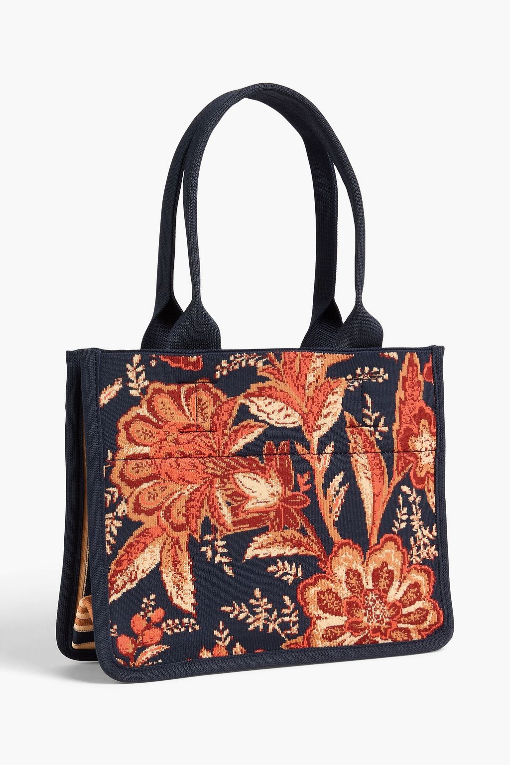 ZIMMERMANN Jacquard-knit tote
