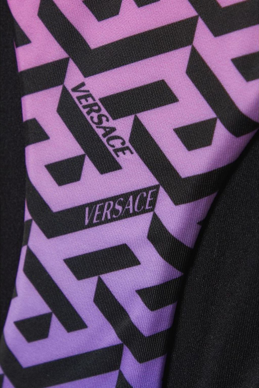 VERSACE قطعة بيكيني سفلية مزينة بطبعات