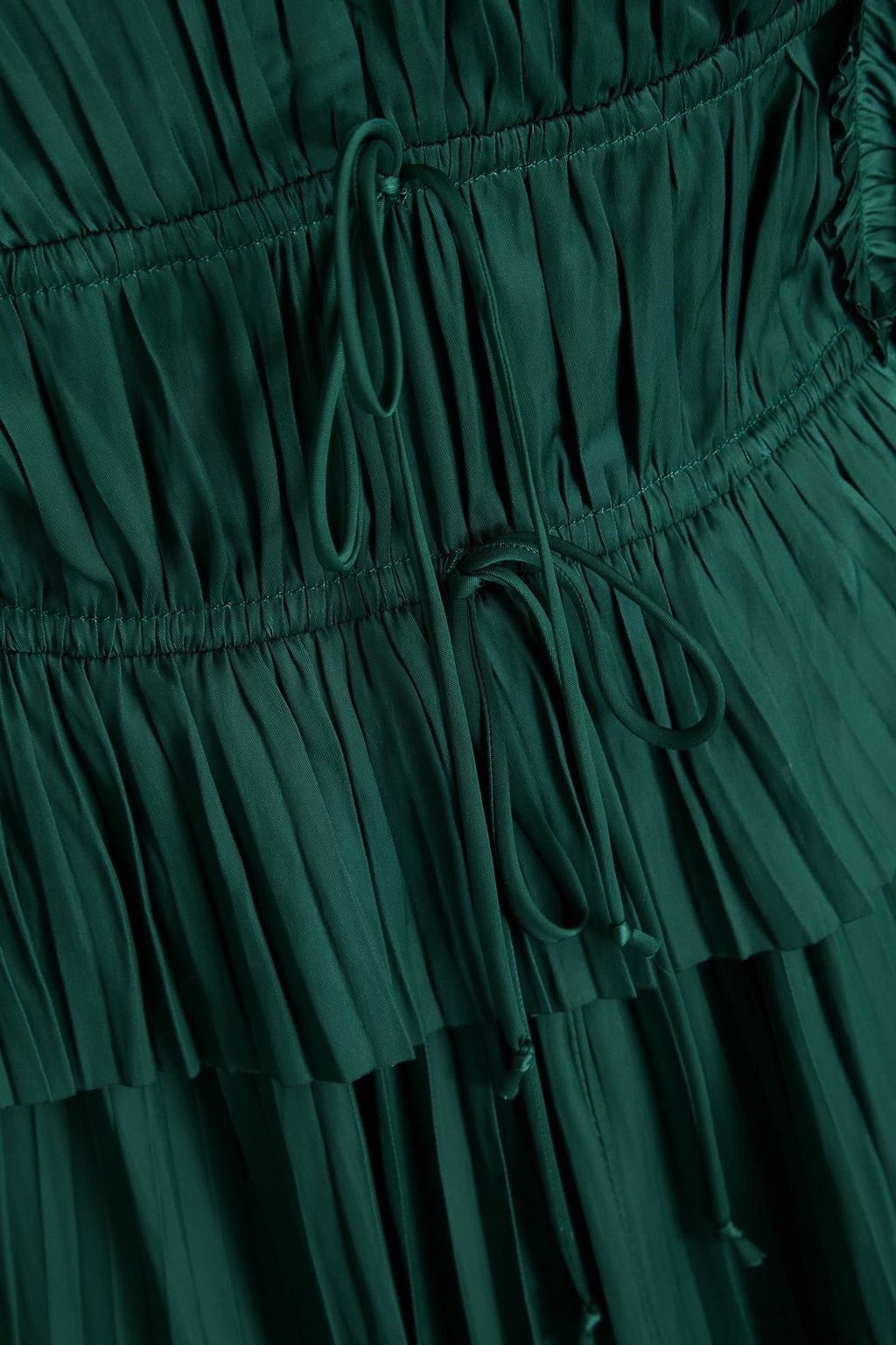 ULLA JOHNSON Letty satin midi dress