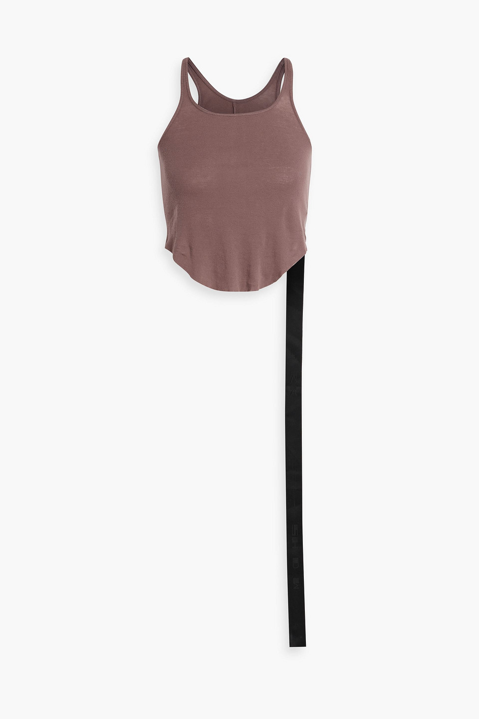 Rick Owens Drkshdw Organic-cotton Tank Top In Purple