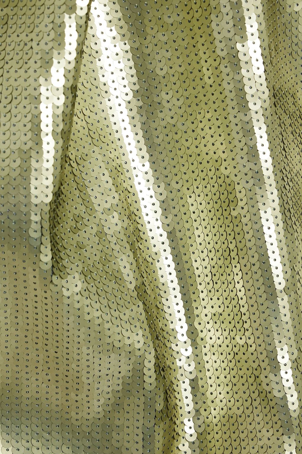 RICK OWENS Sequined denim gown