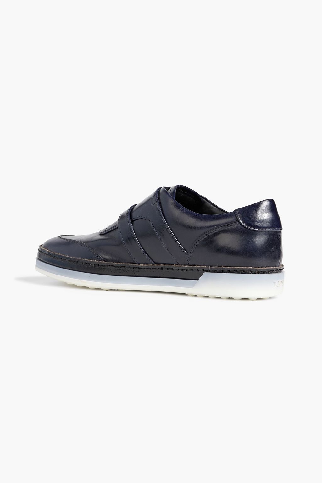 TOD'S Buckled leather sneakers