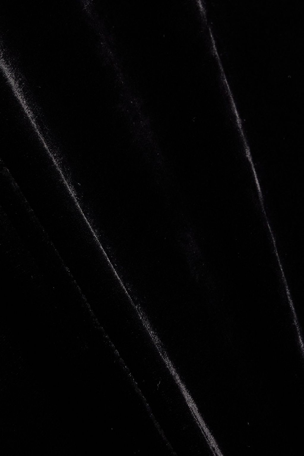 RICK OWENS Walrus velvet wide-leg jumpsuit