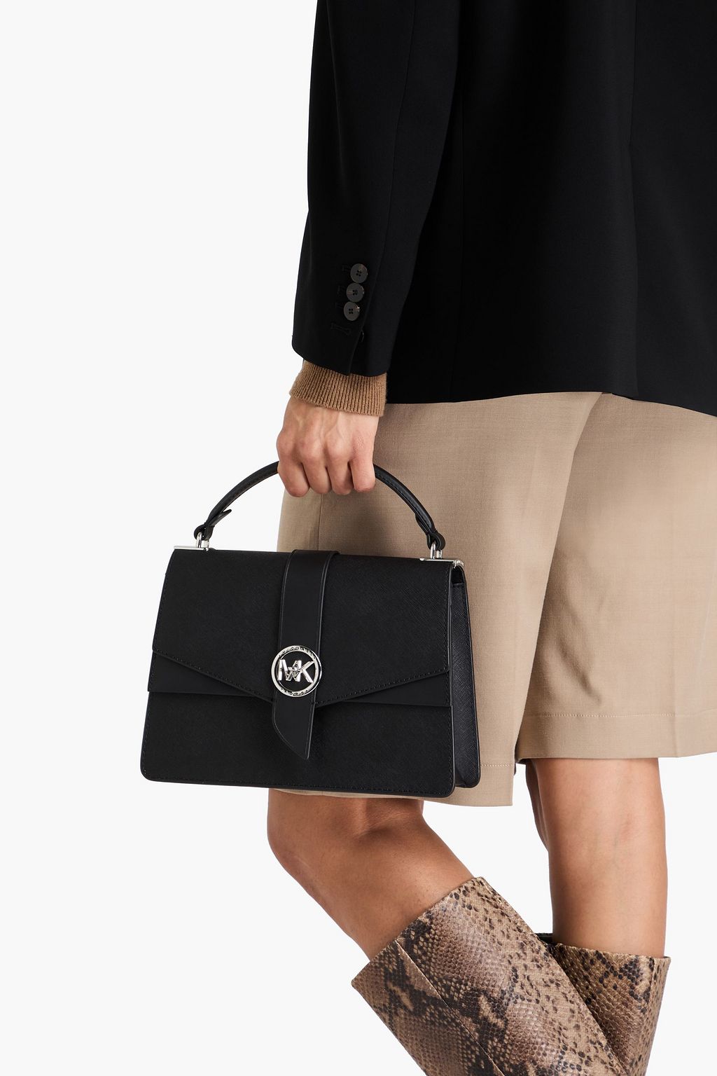MICHAEL MICHAEL KORS حقيبة توت من الجلد