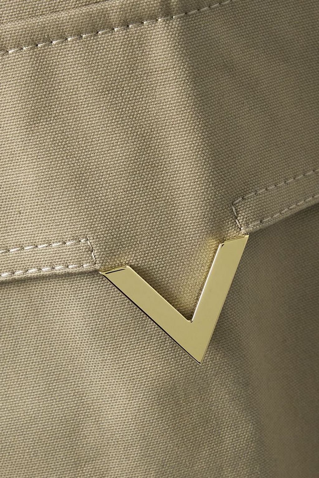 VALENTINO GARAVANI Cotton-blend canvas wide-leg cargo pants