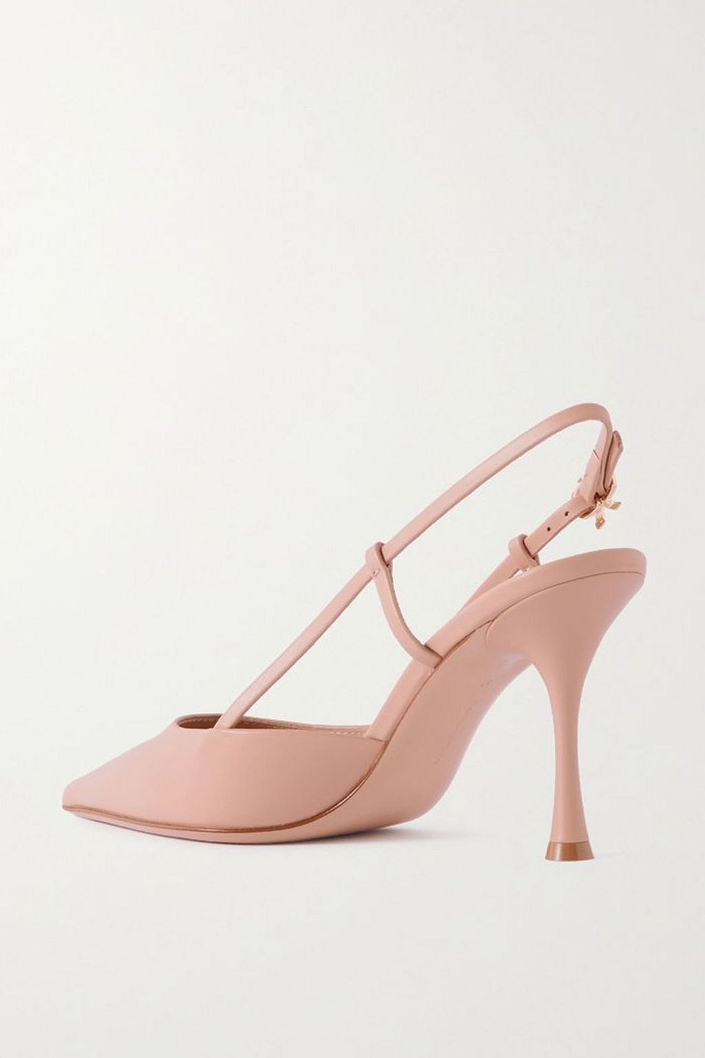 GIANVITO ROSSI 85 leather slingback pumps