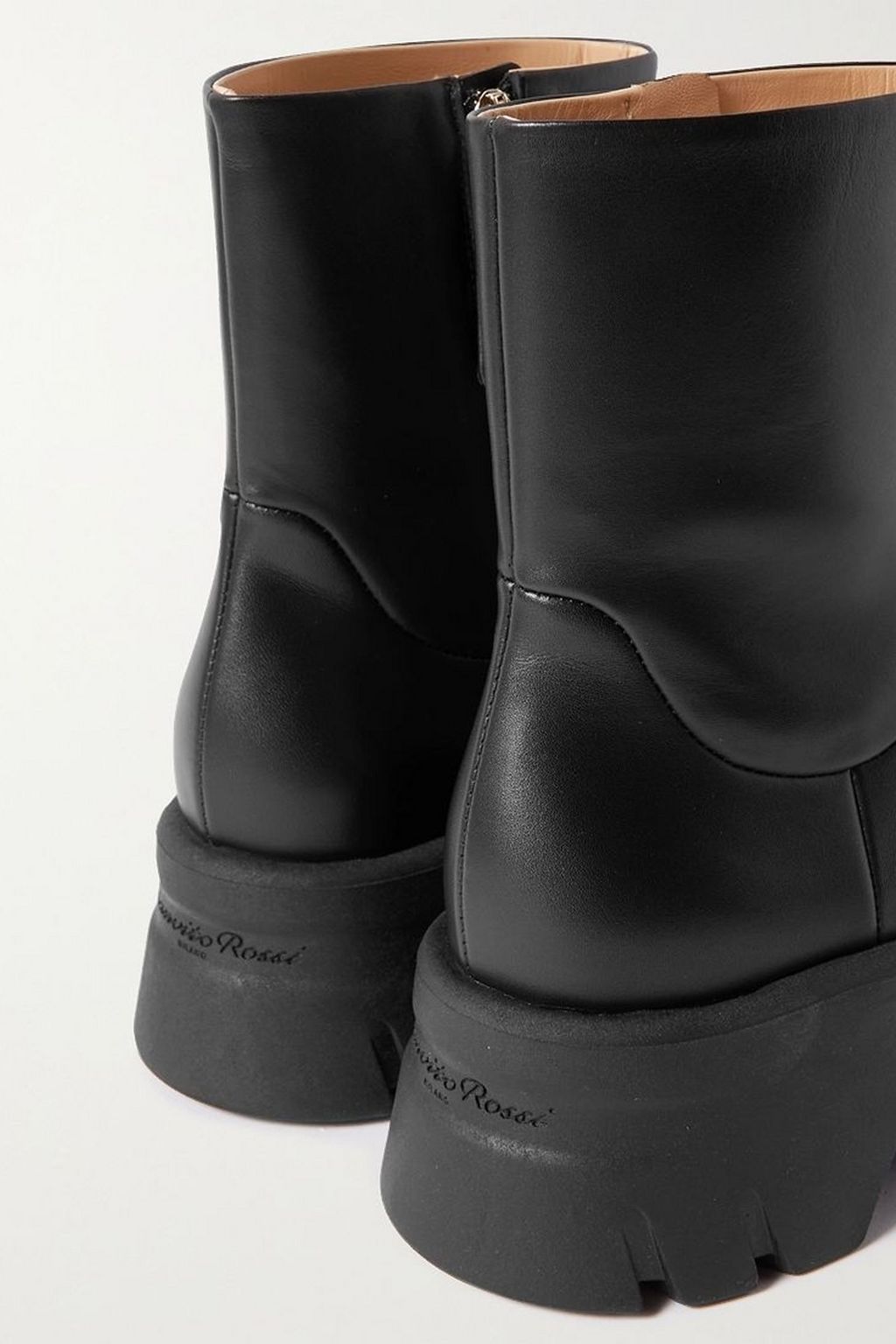 GIANVITO ROSSI Montey 20 leather ankle boots