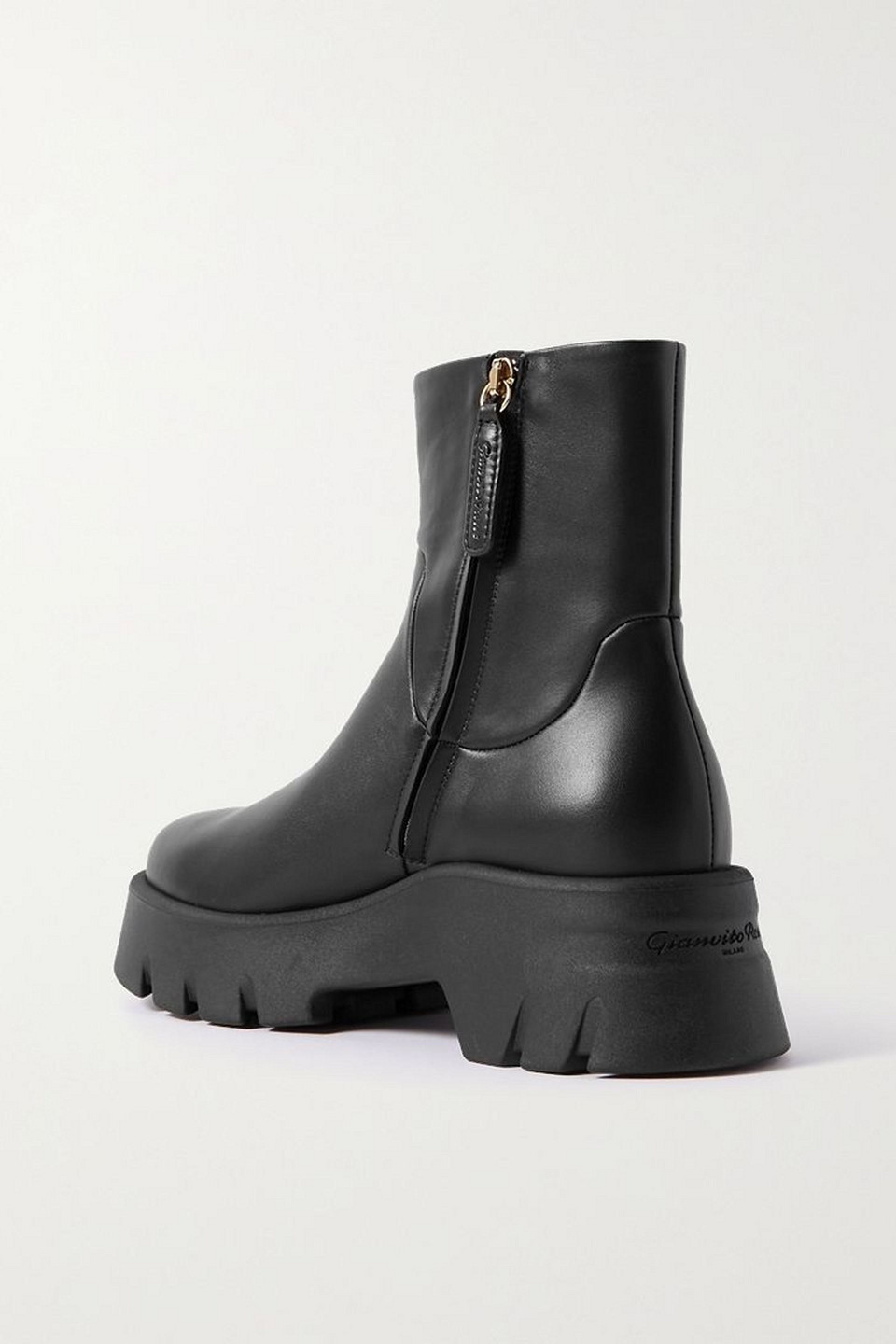 Gianvito Rossi Woman Ankle Boots Black Size 6 Calfskin In Black