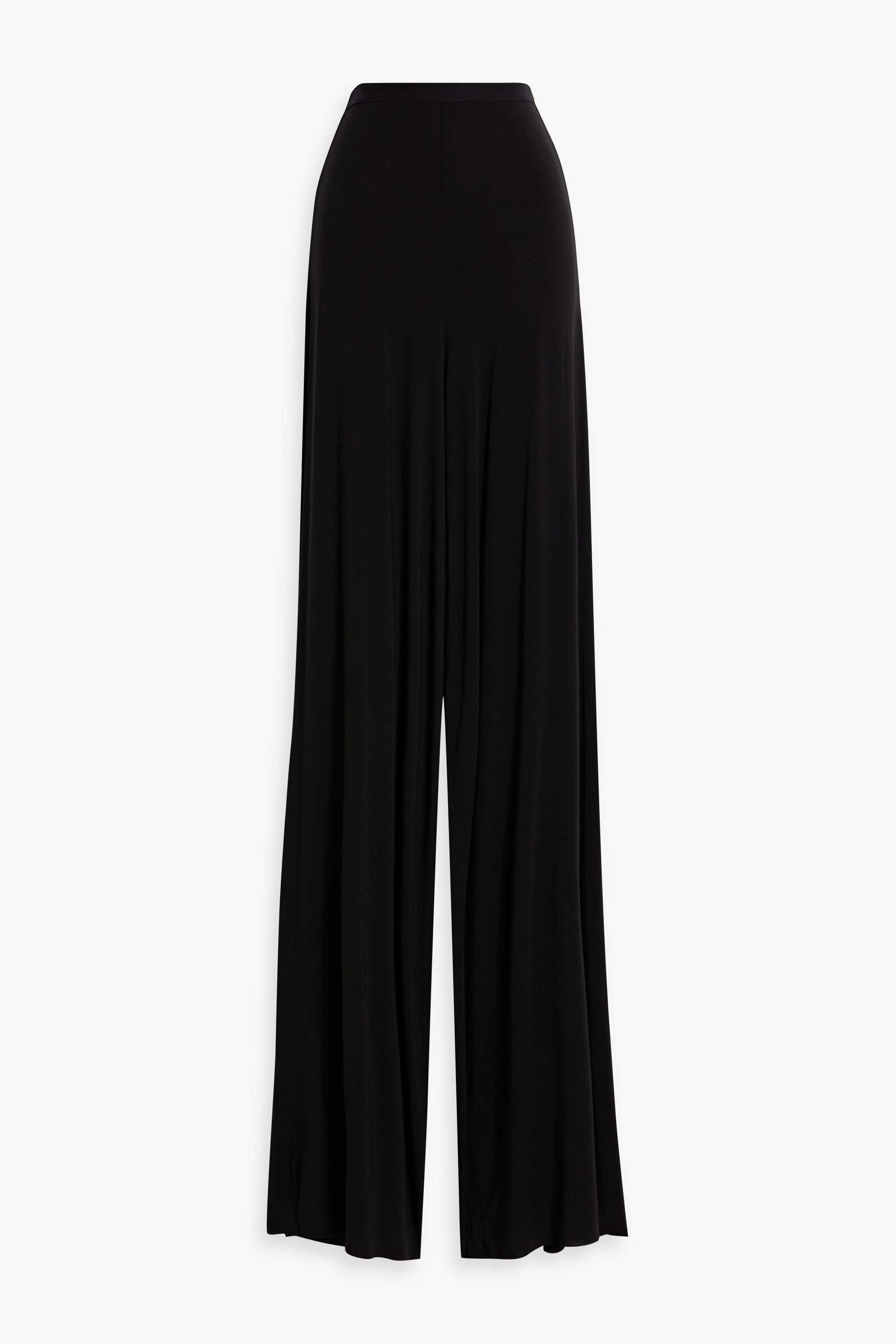 Rick Owens Modal-blend jersey wide-leg pants