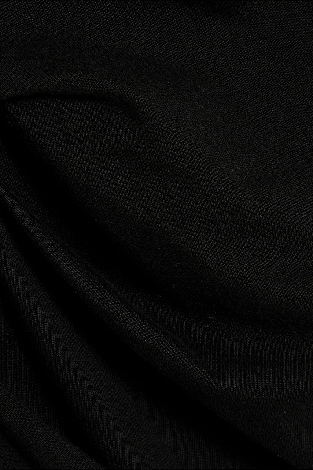 DRKSHDW BY RICK OWENS Edfu ruched cotton skirt