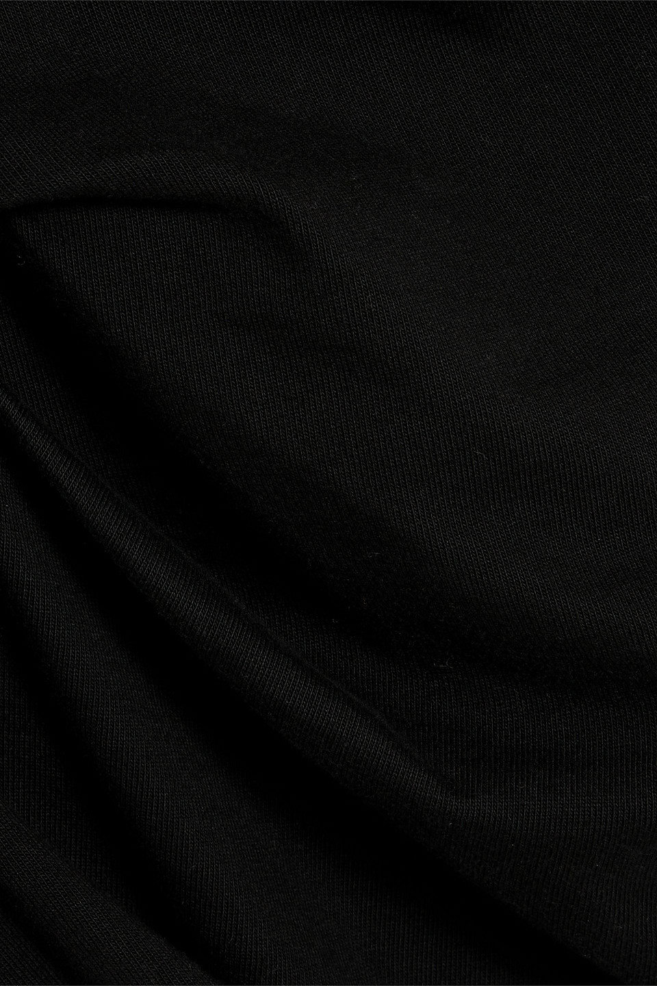 RICK OWENS EDFU RUCHED COTTON SKIRT