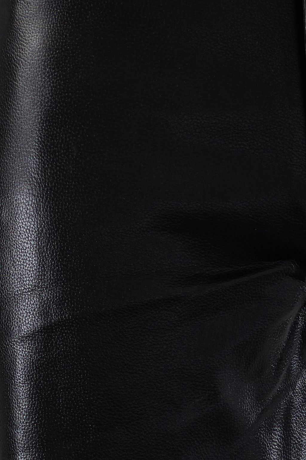 ROTATE BIRGER CHRISTENSEN Faux leather wide-leg pants