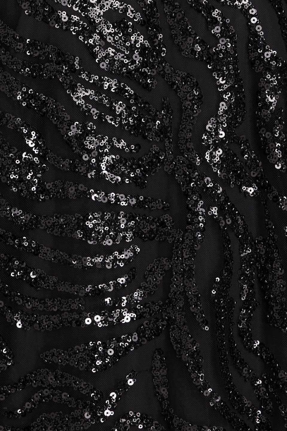 ROTATE BIRGER CHRISTENSEN DRAPED SEQUINED TULLE MINI DRESS