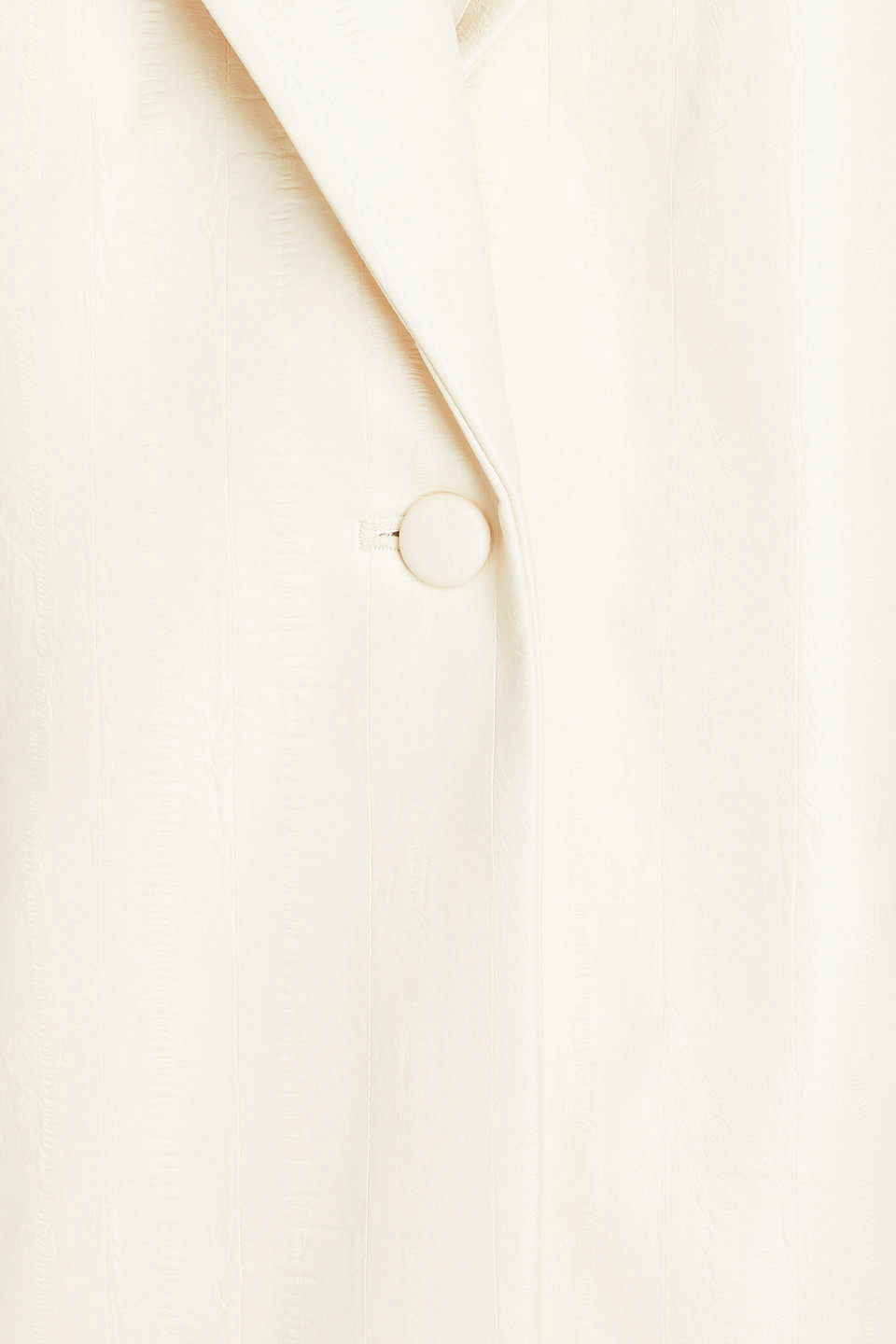 ROTATE BIRGER CHRISTENSEN FAUX LEATHER BLAZER